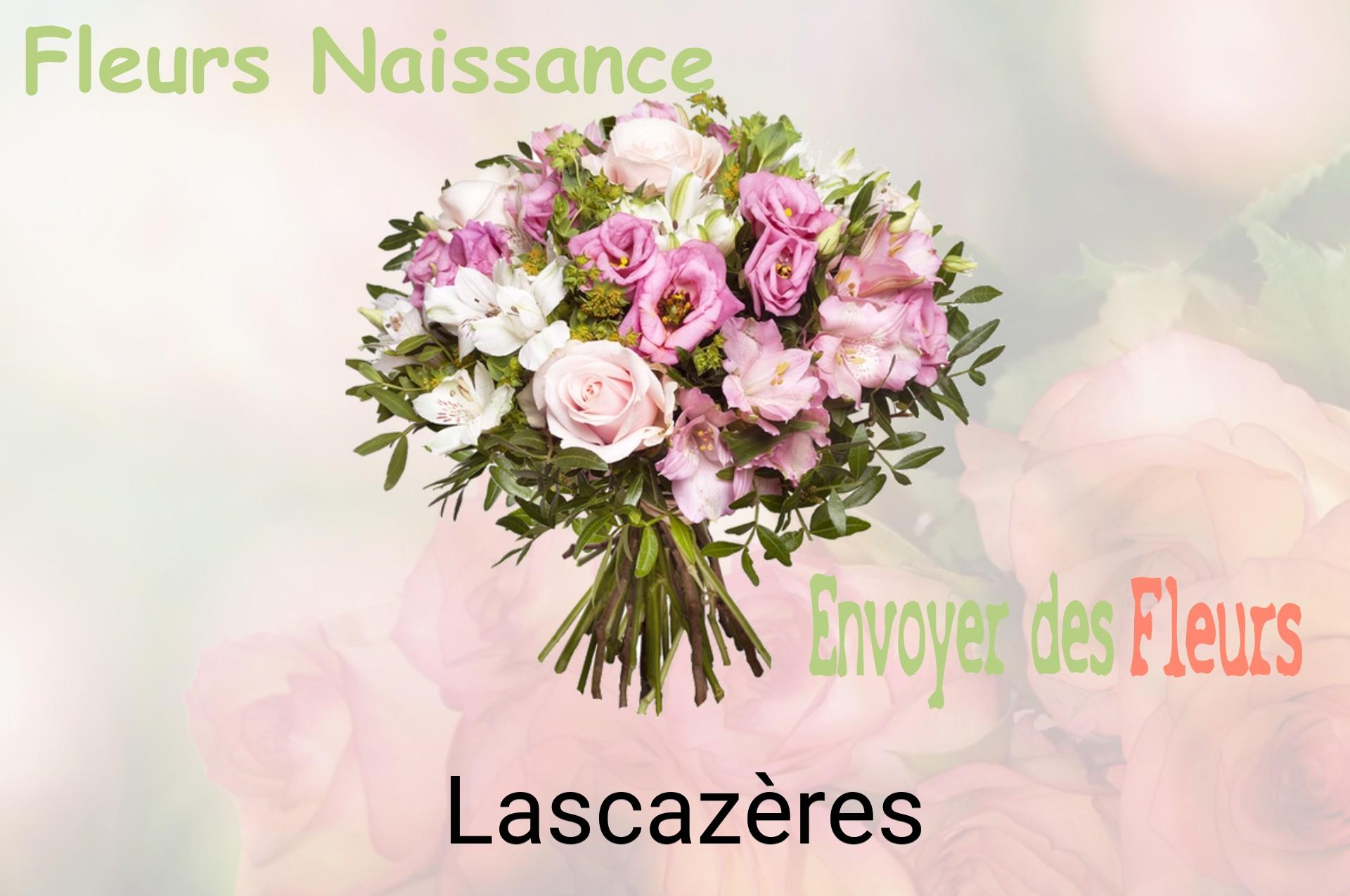 Bouquet de fleurs de naissance livré à Lascazères